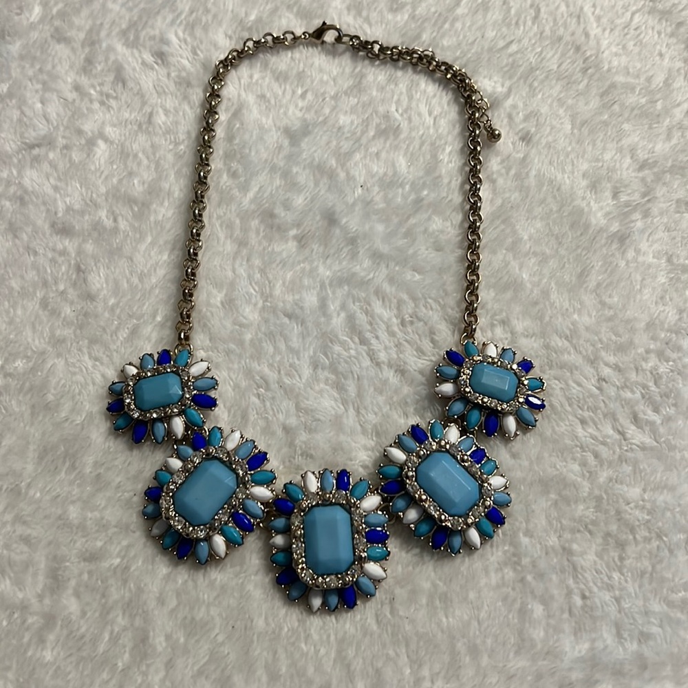 Fashion Costume Jewelry Statement Rhinestone Necklace